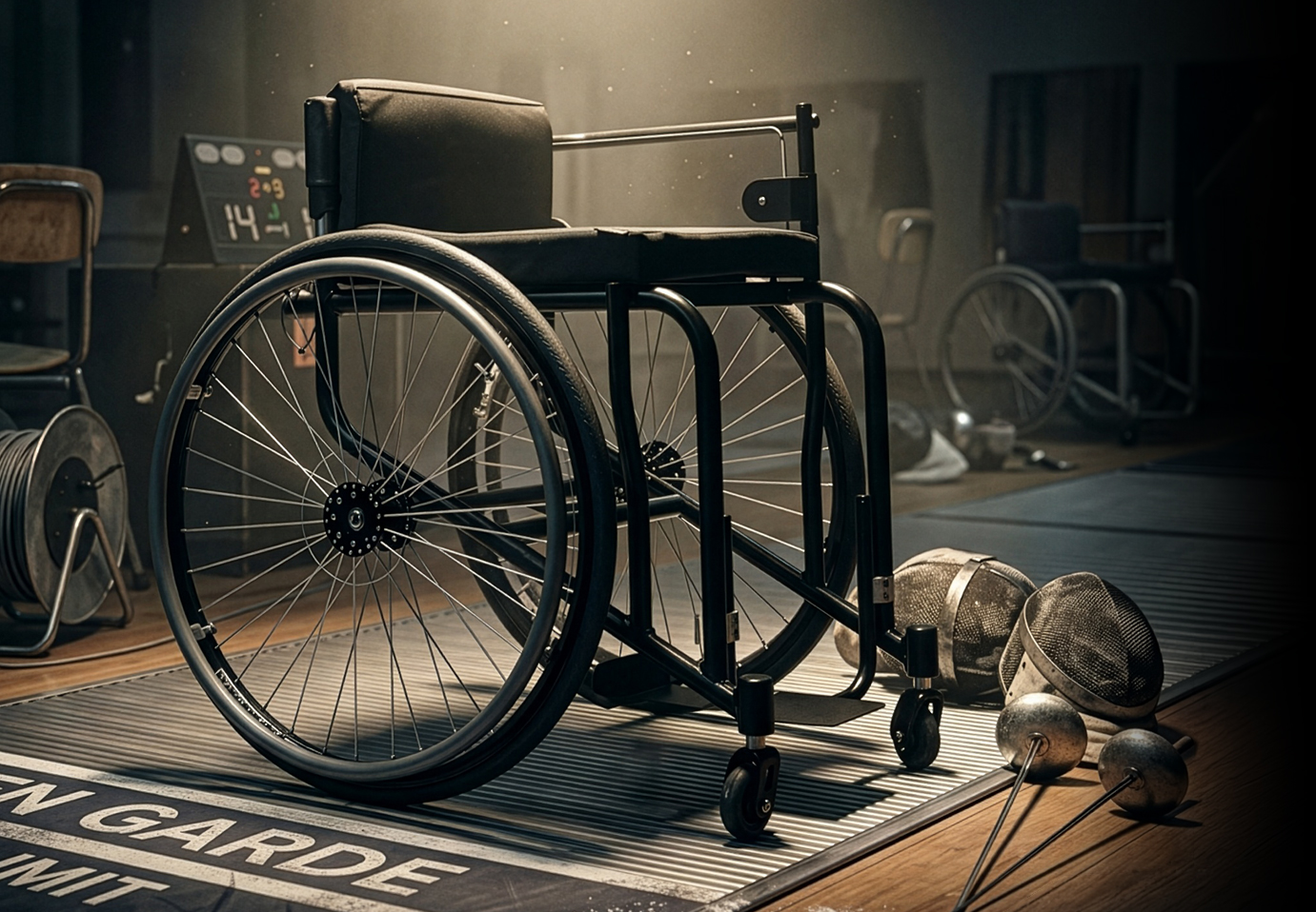Vulcan Fencing Wheelchair Made to Measure